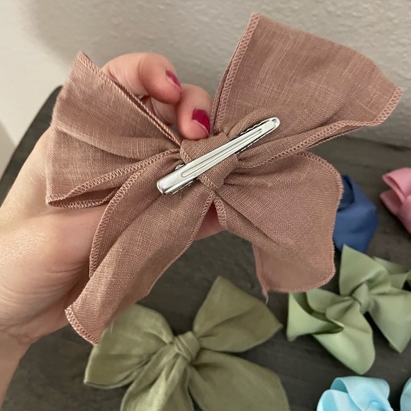 Assorted Color Bow Set for Kids - Picture 4 of 6